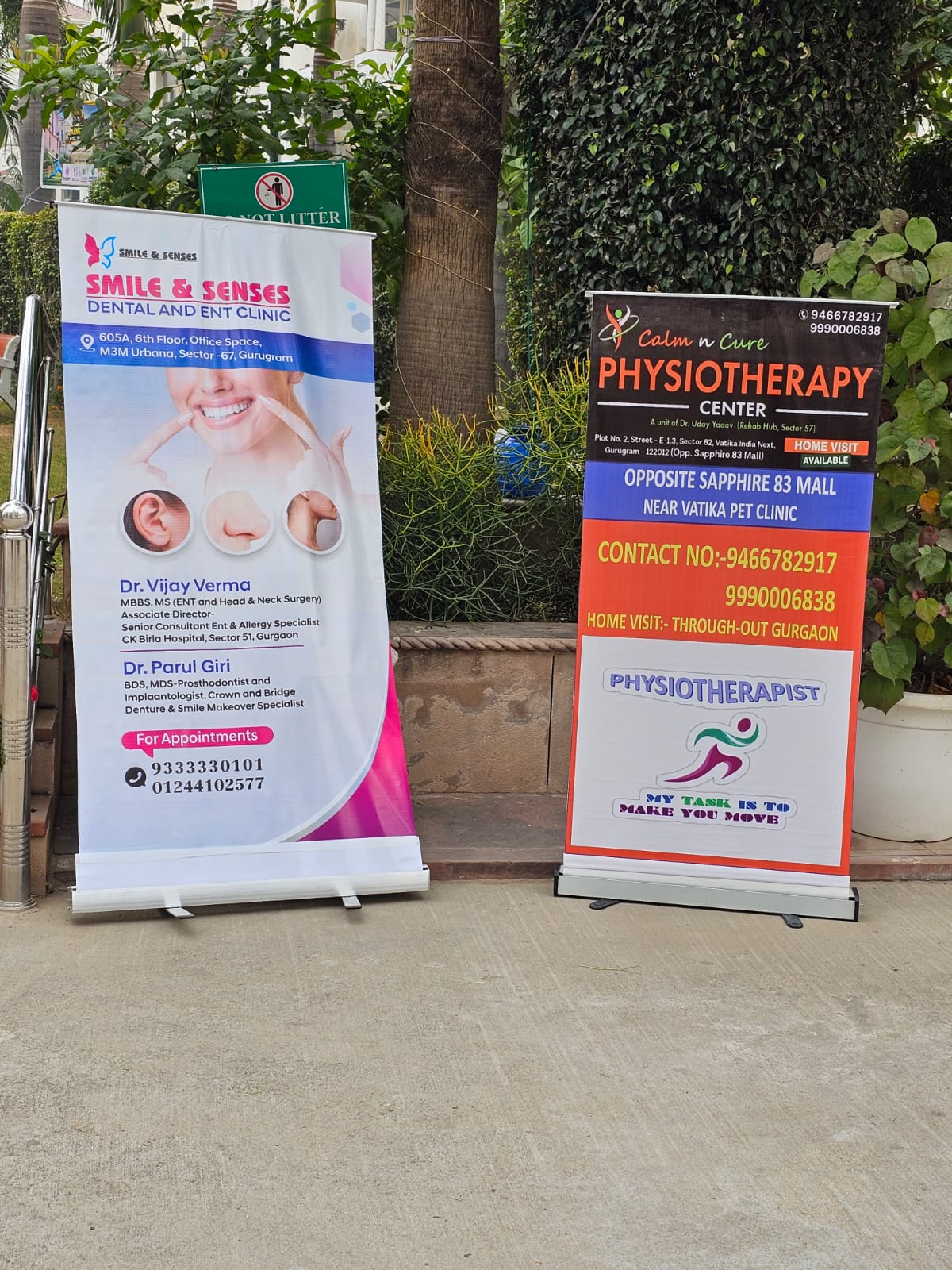 Community physiotherapy and health awareness support