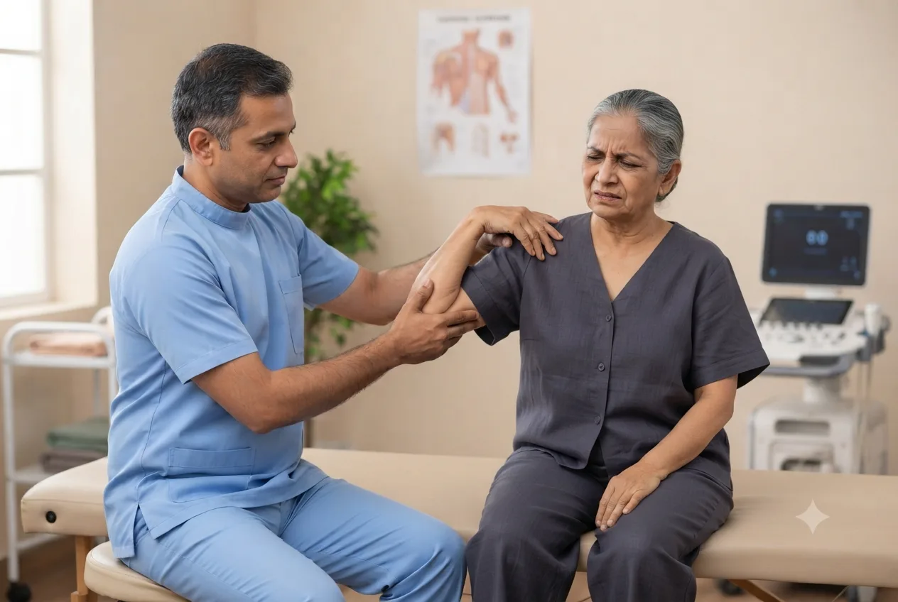 Frozen shoulder physiotherapy services in Gurgaon