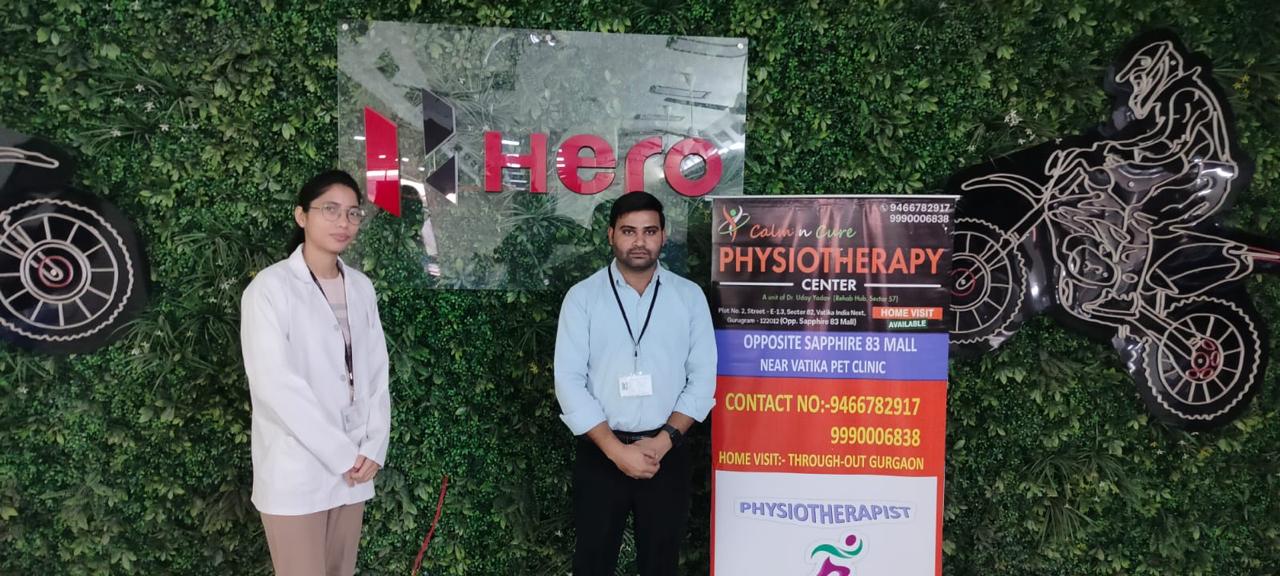 Calm n Cure Physiotherapy Center and Hero MotoCorp