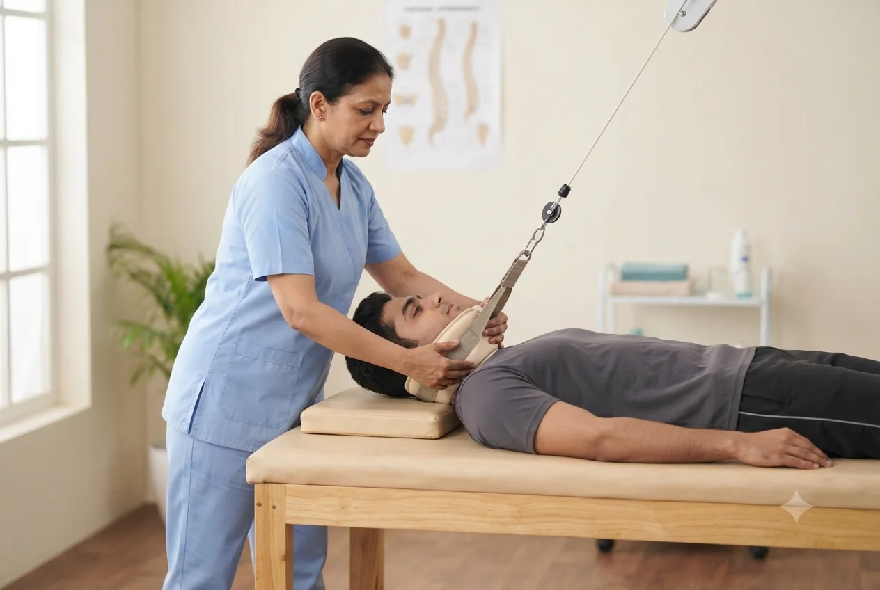 Traction therapy treatment in Gurgaon